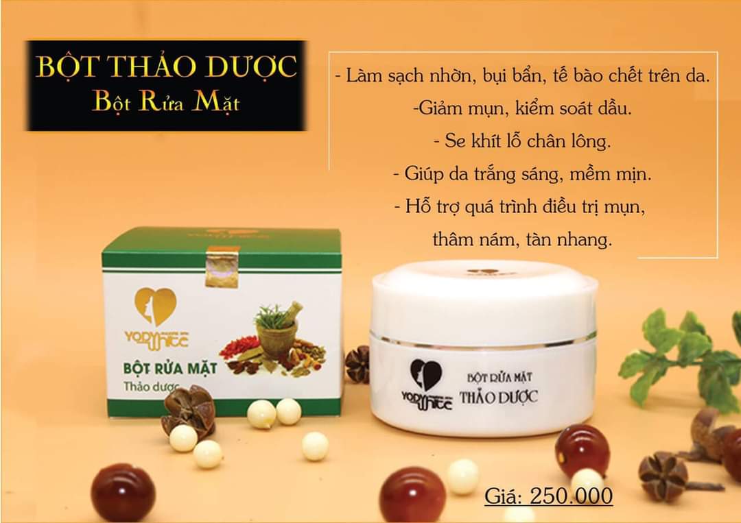 Bột Thảo Dược Rữa Mặt Phương Anh