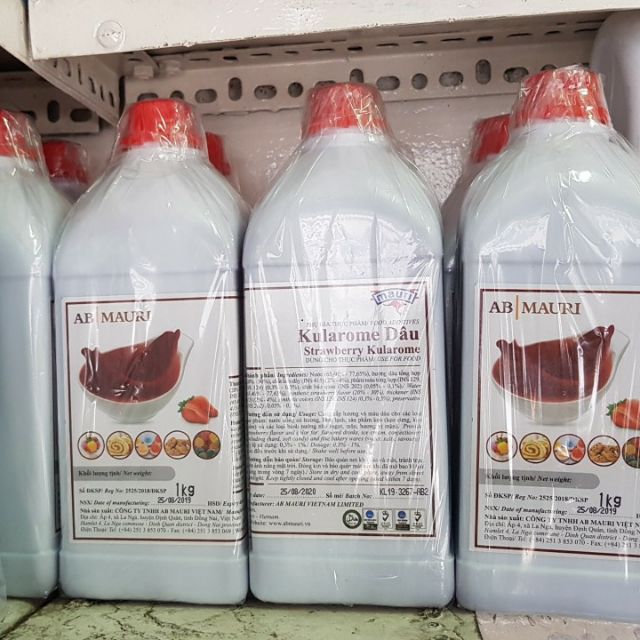 Hương Dâu Mauri chai 1kg
