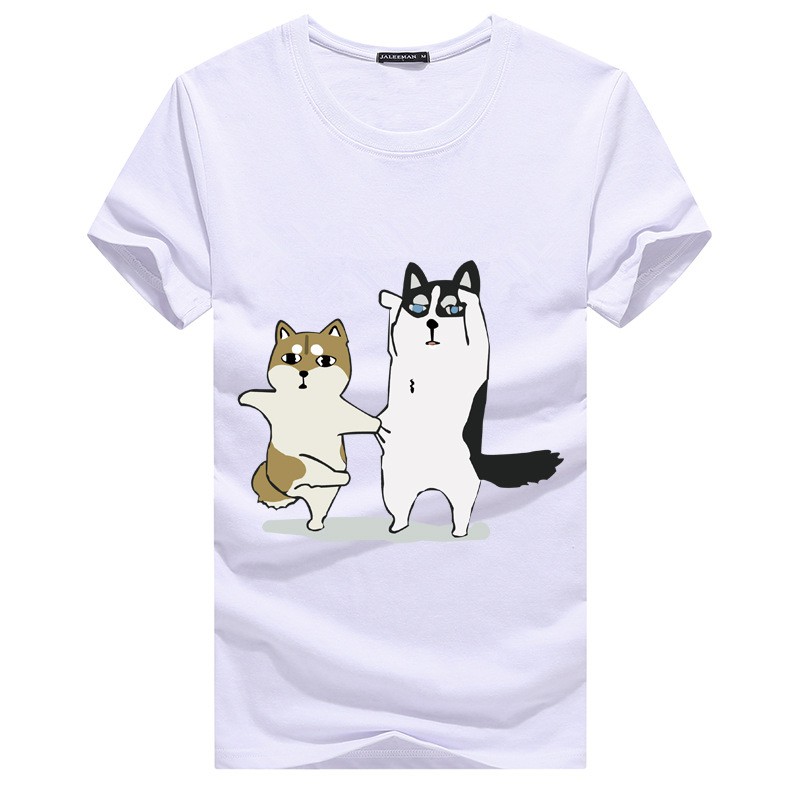 Men's T-Shirt/T-Shirt, Short Sleeves, Loose Sleeves, Cool Material, Korean Style, Loose Fit, Export Product1Z