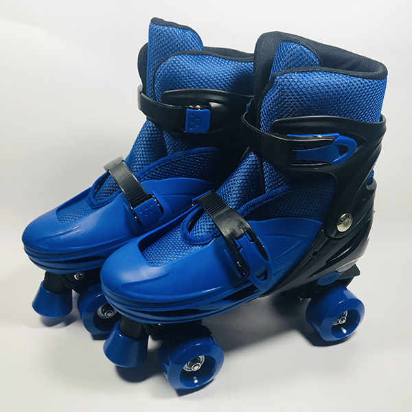 Giày Patin 4 bánh ngang xanh