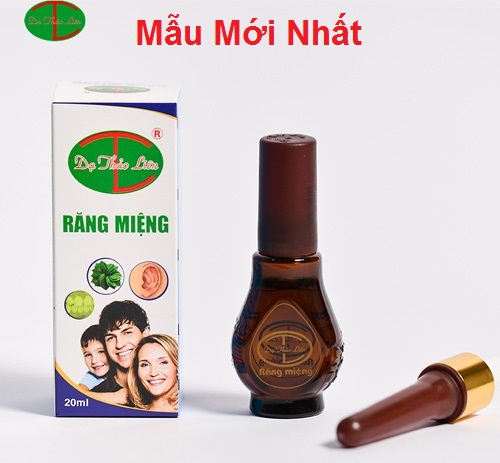 Tinh dầu răng miệng dạ thảo liên - da thao lien sâu răng hôi miệng chai 20ml