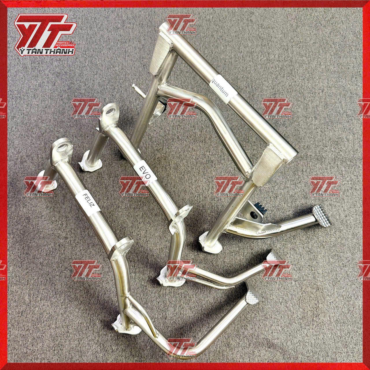 Chống đứng inox cho xe điện MS02