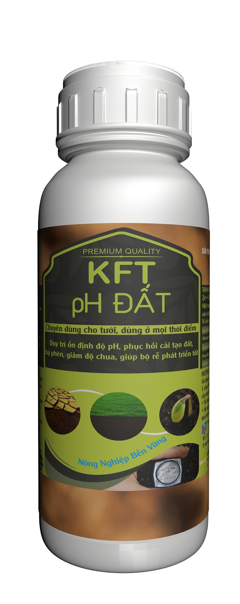 Cải tạo đất, Biến đất chai thành đất màu mỡ - PH ĐẤT