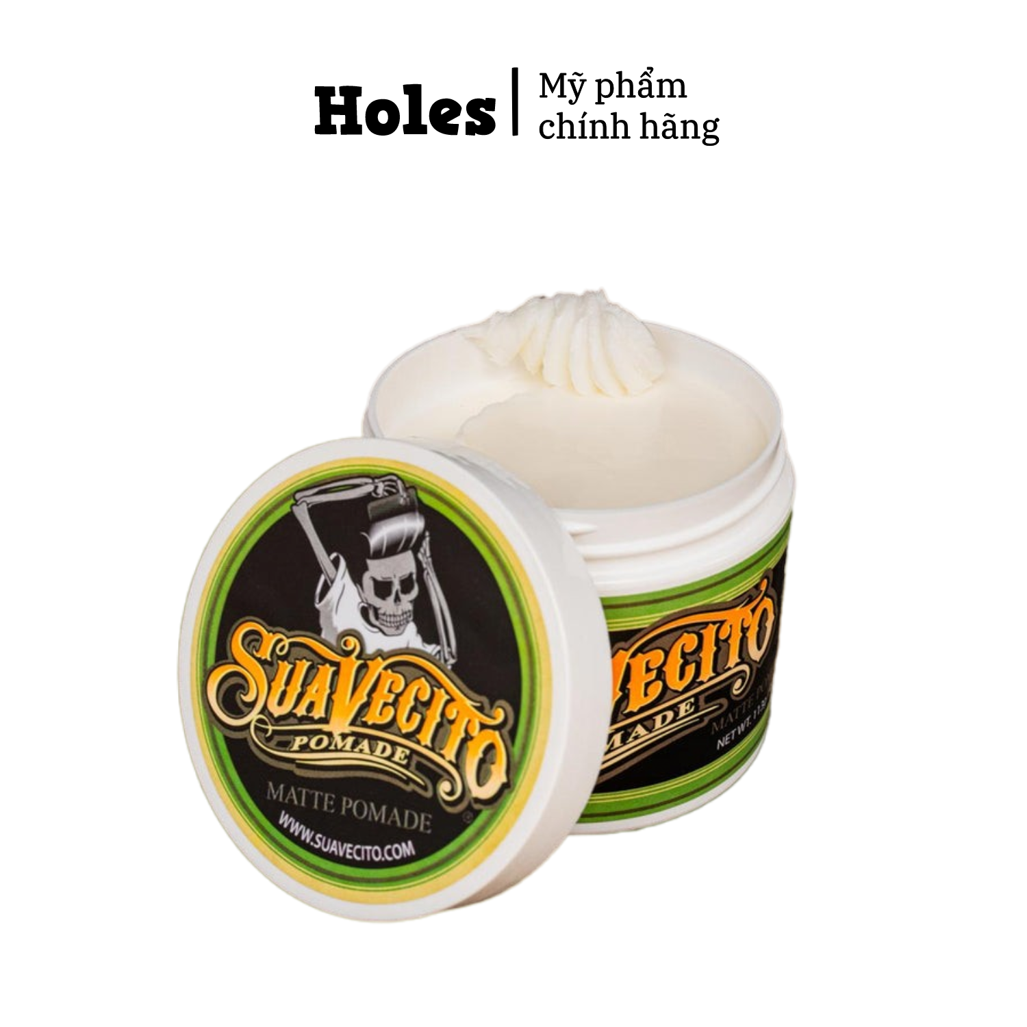 Sáp vuốt tóc Suavecito Matte Pomade - 113g