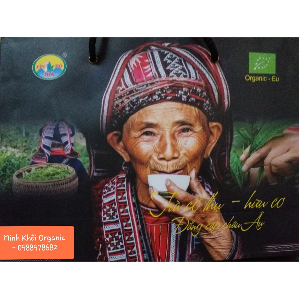 Trà shan tuyết hữu cơ fin ho - hồng trà 100g