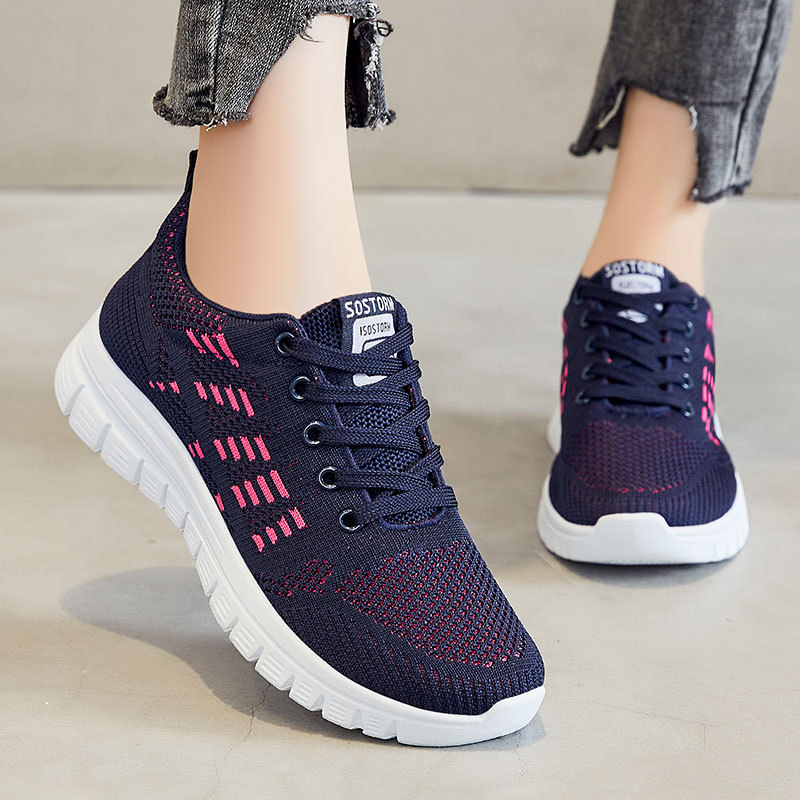 AL Giày Nữ 2024 Giày Chạy Bộ Mẫu Mới Mùa Thu Giày Nữ Thời Trang Giày Thể Thao Thoải Mái Đế Mềm Cho Nữ