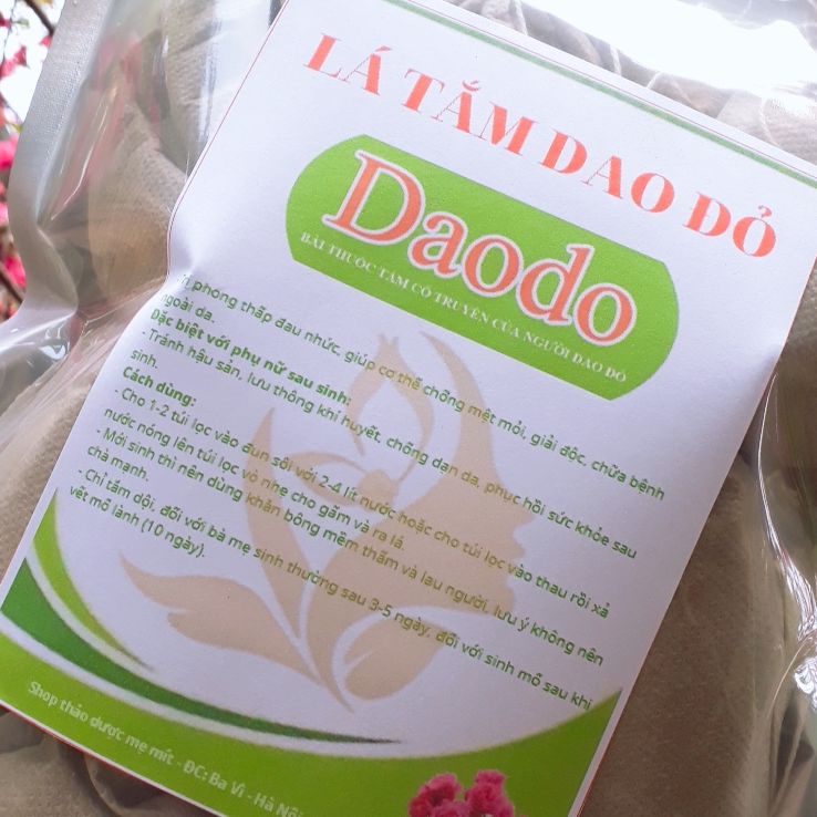 Lá tắm dao đỏ linh sơn sapa mix thảo_dược_thơm
