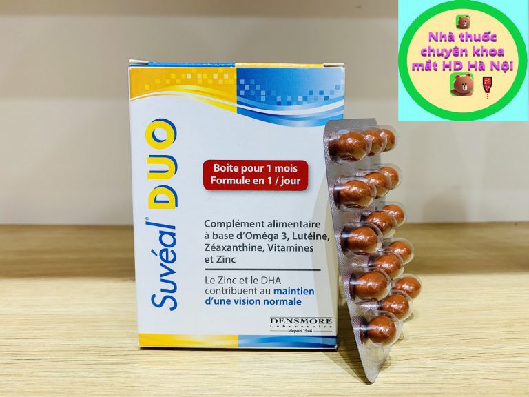 Vitamin bổ mắt cao cấp từ pháp suvéal duo