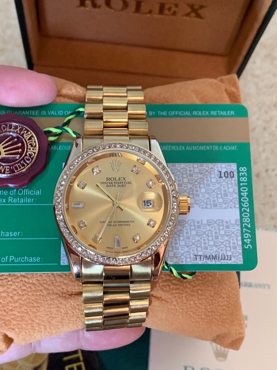 Đồng Hồ Nam Rolex Oyster Perpetual Date Just 3