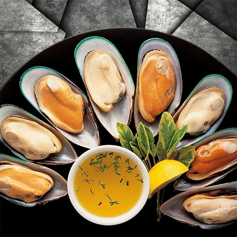 [HCM]HCM -Vẹm xanh nửa mảnh NewZealand 1 hộp 1 ký - Giao Nhanh