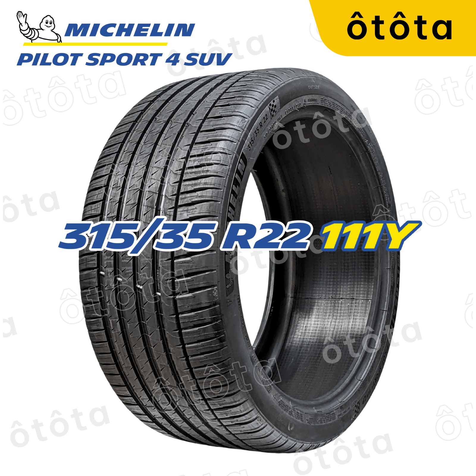 Lốp ô tô Michelin Pilot Sport 4 SUV ZP - 315/35 R22 111Y - Chính hãng BH 6 năm (315/35R22, 315 35 R22) Giá 22,449,700 Đồng*Miễn phí vận chuyển