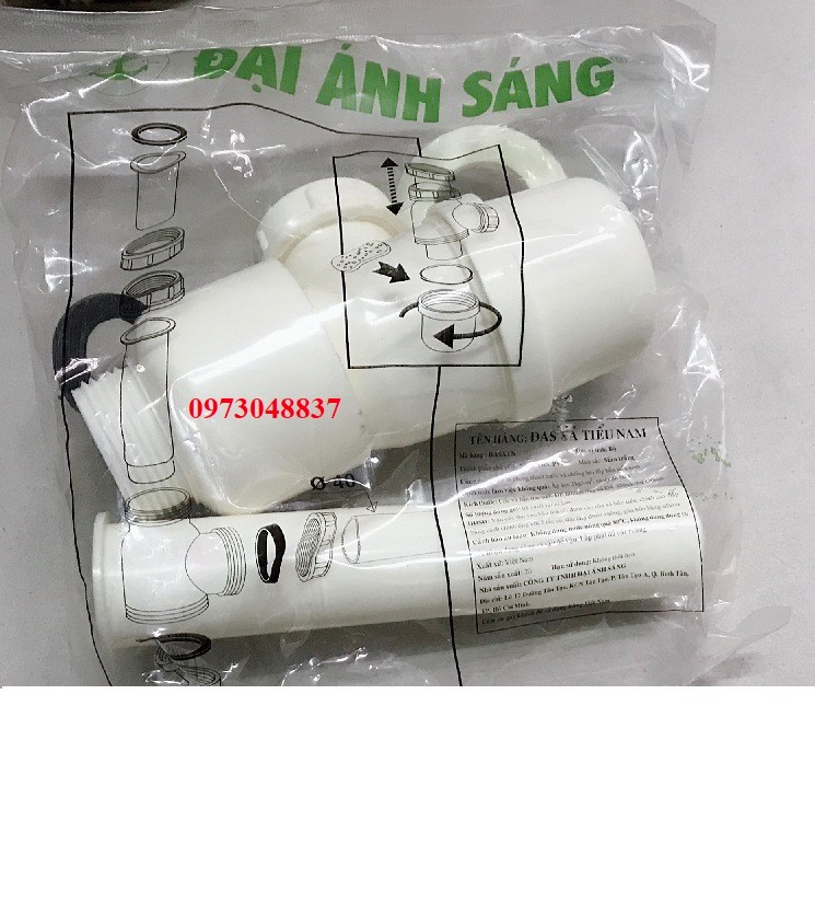 Xi phông xả tiểu nam - Xi phông đại ánh sáng