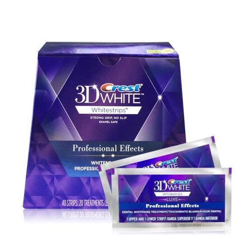 Miếng dán răng crest 3d white professional effects