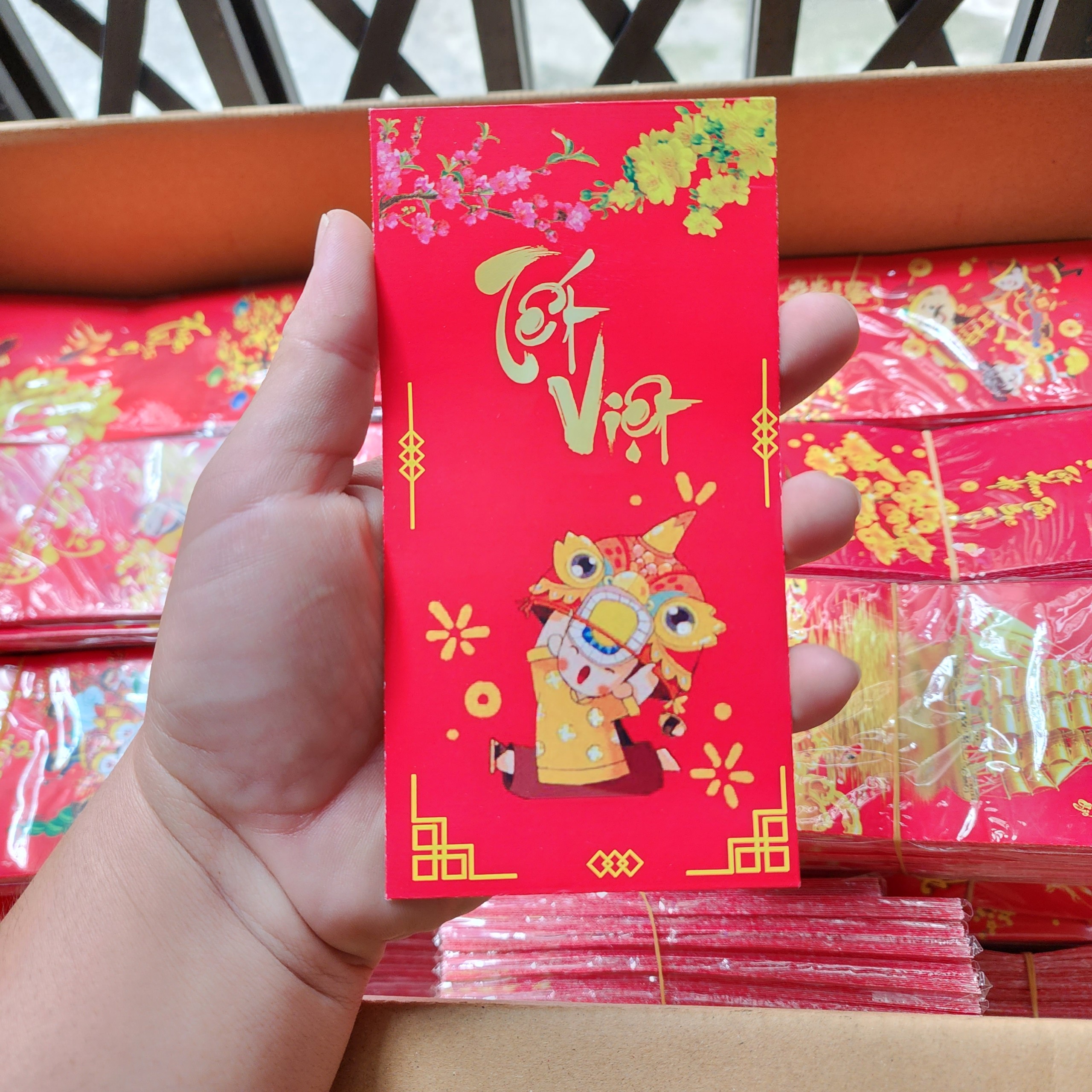 [ Khuyến mãi Tết 2024 ] Xấp 40 Bao Lì Xì Giấy Độc - Lạ, Đủ mẫu, dành cho Tết, giá siêu rẻ, Quà tặng ý nghĩa cho mọi người ( Ngẫu Nhiên )
