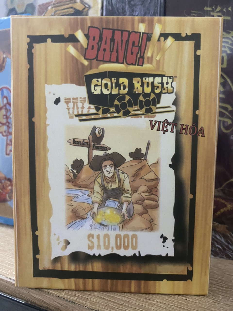 Bang gold rush - cơn sốt vàng - việt hóa - bảng mở rộng cần bộ cơ bản