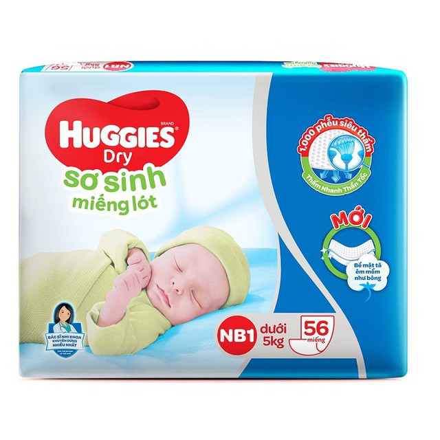 Miếng lót sơ sinh Huggies Newborn 1 - N64