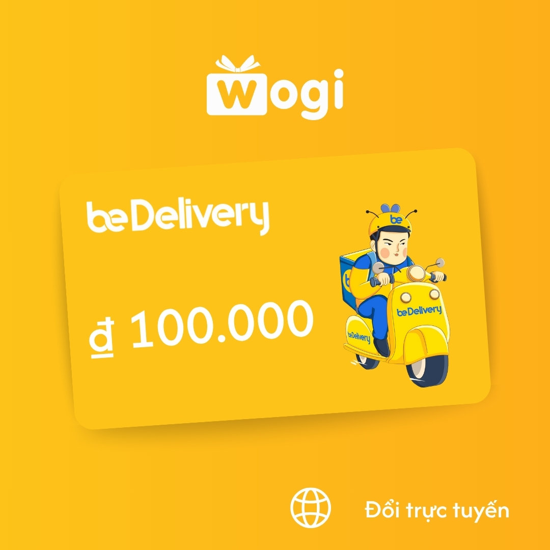 Phiếu mua hàng BeDelivery trị giá 100.000 ₫ (Có hiệu lực trong vòng 30 ngày)