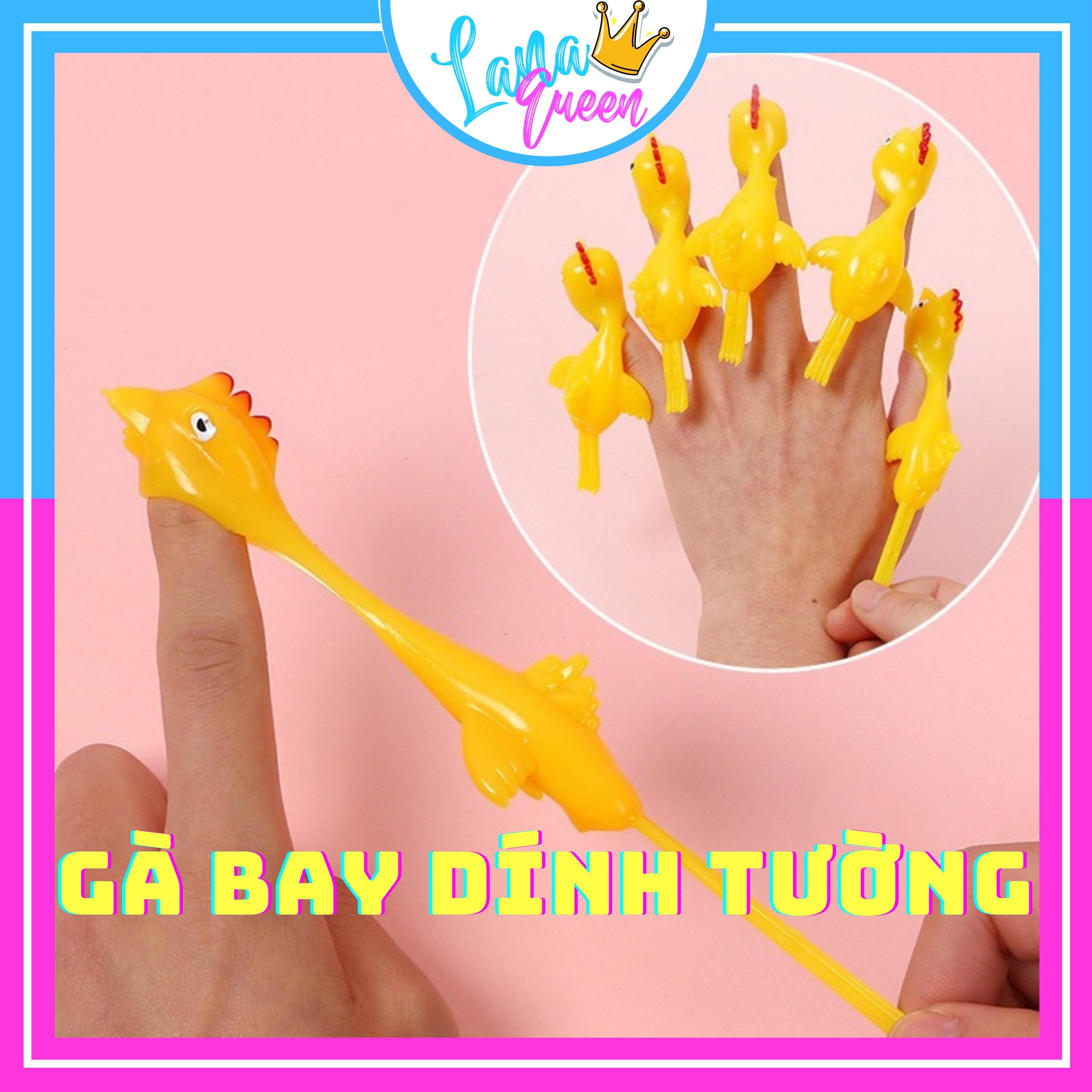 Đồ chơi con gà bay dính vui nhộn đồ chơi con gà bay dính vui nhộn - lana queen