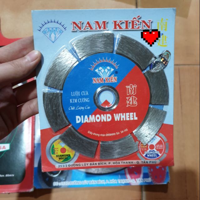 Lưỡi cắt gạch nam kiến 114mm 125mm lưỡi cắt gạch men đá hoa cương cắt đá graphite loại tốt