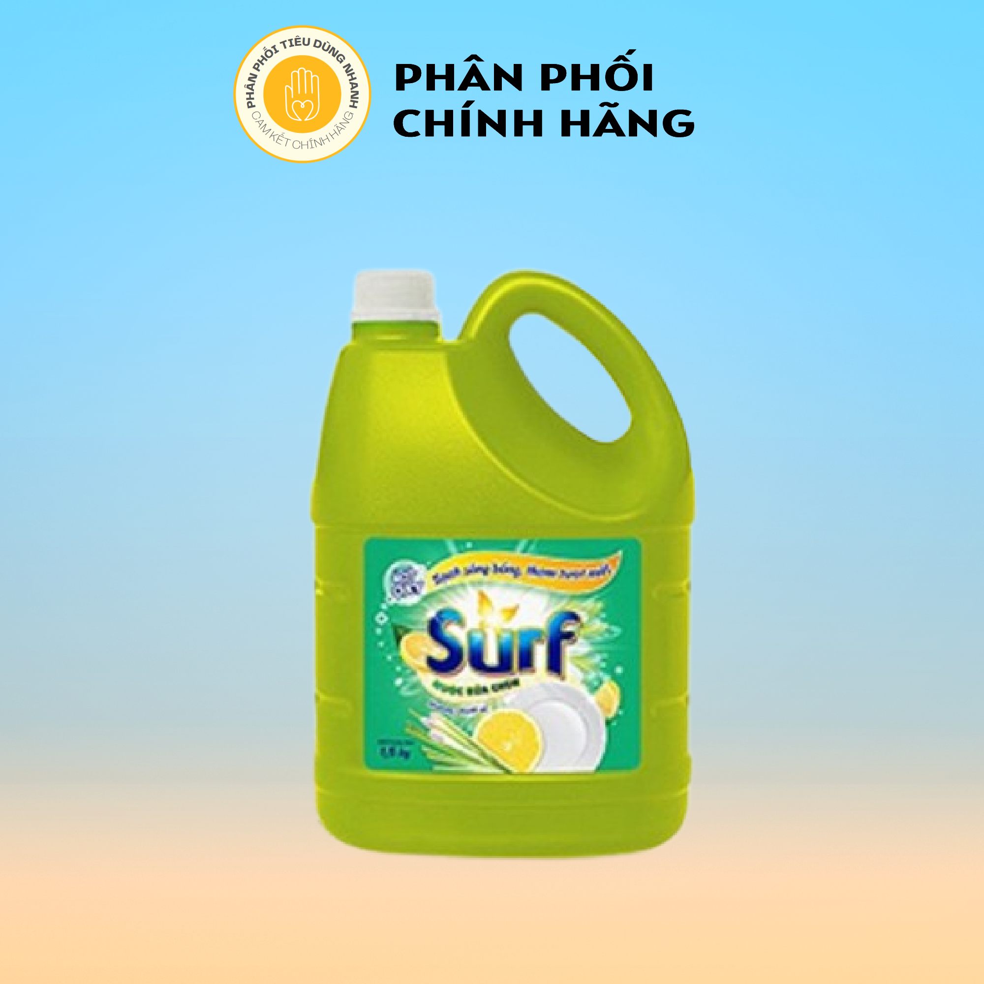 Nước Rửa Chén Surf Hương Chanh Sả 1.5kg