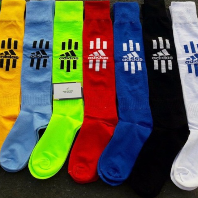 Vớ Đá Banh, Tất Đá Bóng Người Lớn Có 7 Màu 💥 Siêu Co Giãn