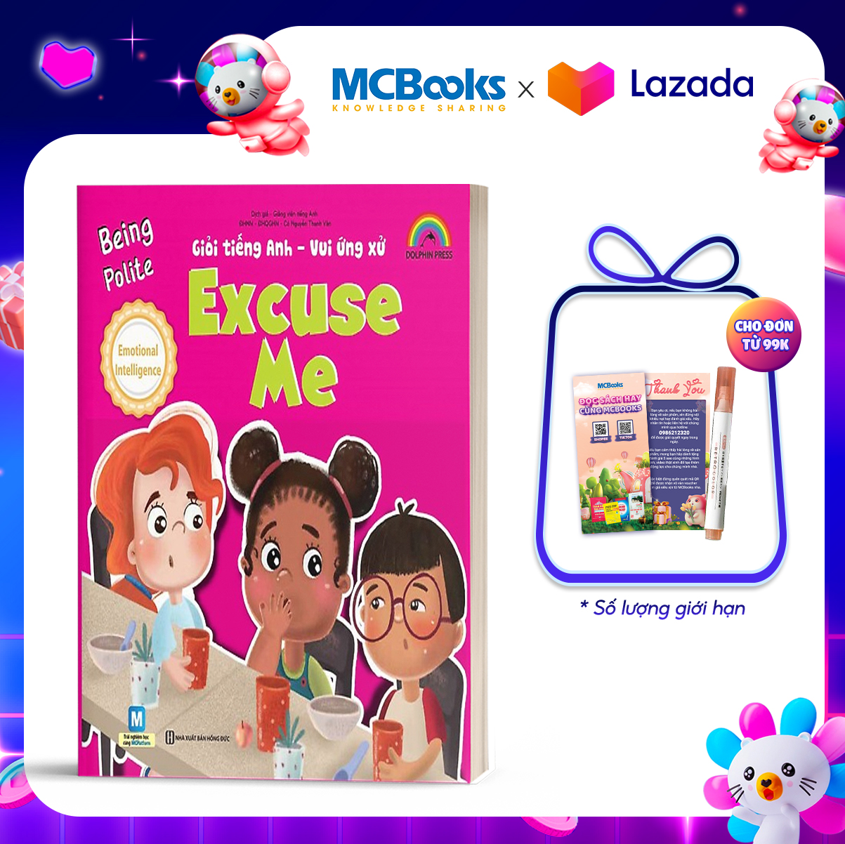 Giỏi tiếng anh - vui ứng xử - excuse me - mcbooks