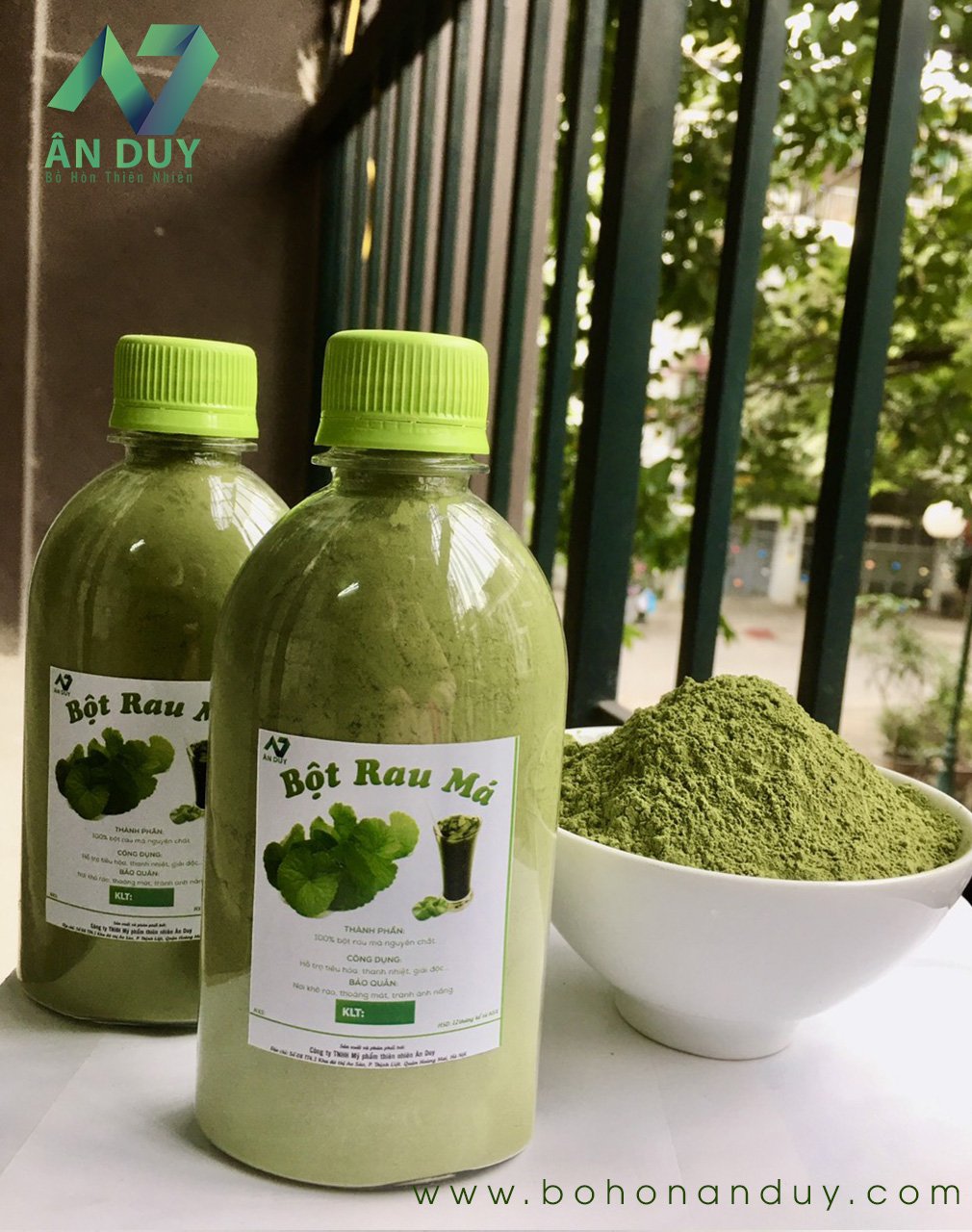 BỘT RAU MÁ SẤY LẠNH NGUYÊN CHẤT LOẠI I 80g