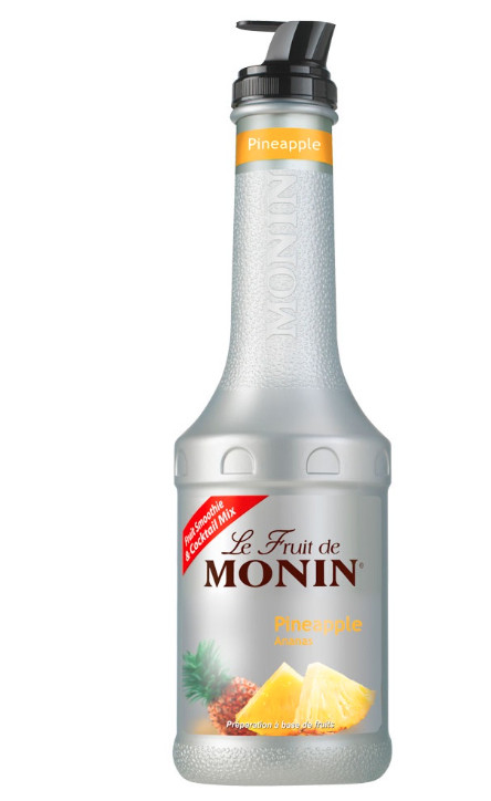 Mứt trái cây/ Puree /Fruit Mix Monin Thơm chai 1L. Hàng công ty có sẵn giao ngay