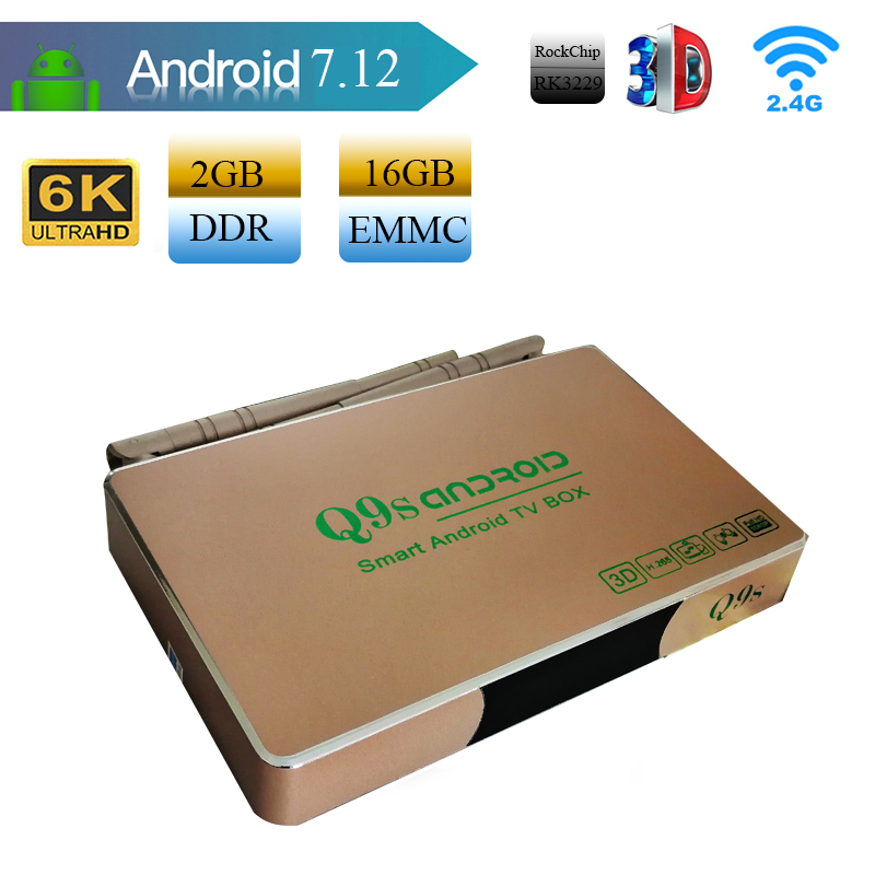 TV BOX Q9S 2GB phiên bản 2023 KÈM KHIỂN GIỌNG NÓI CHUỘT BAY - THÔNG MINH 1 CHẠM - Đầy đủ phụ kiện bảo hành 12 tháng lỗi được đổi