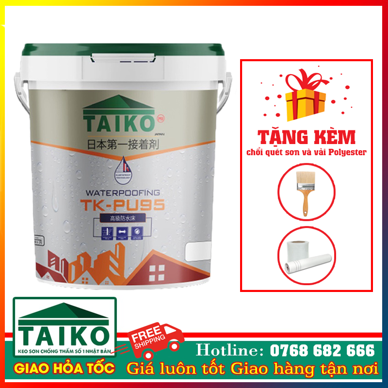 Bạn đang tìm kiếm giải pháp chống thấm cho ngôi nhà của mình? Hãy thử sơn chống thấm Taiko Japan Nitton - một sản phẩm chất lượng cao từ Nhật Bản. Hãy xem hình ảnh để hiểu rõ hơn về đặc tính và hiệu quả của sơn này.