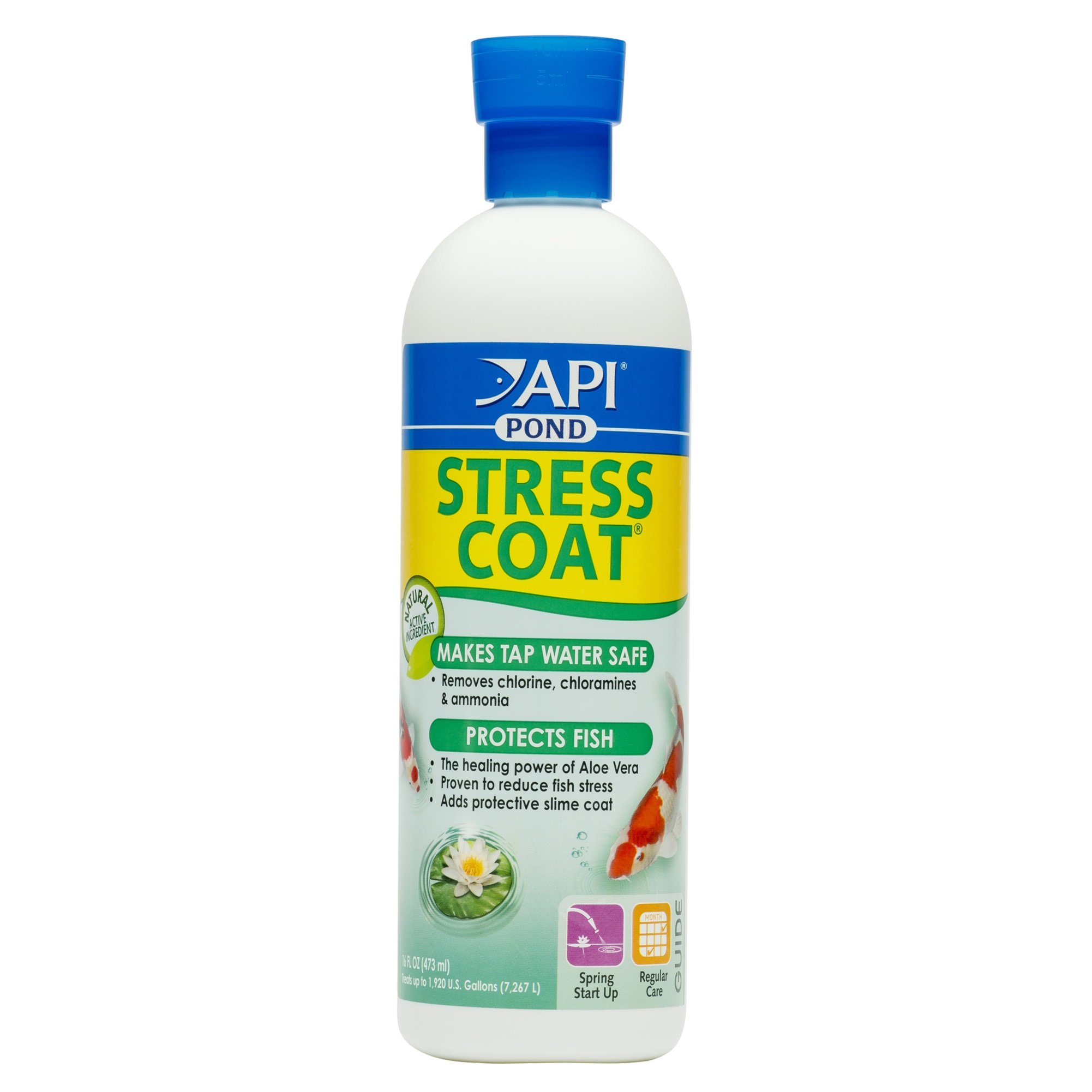API - Stress coat Pond - Giảm Stress, tụt nhớt, mất điện giải cho cá và Tép