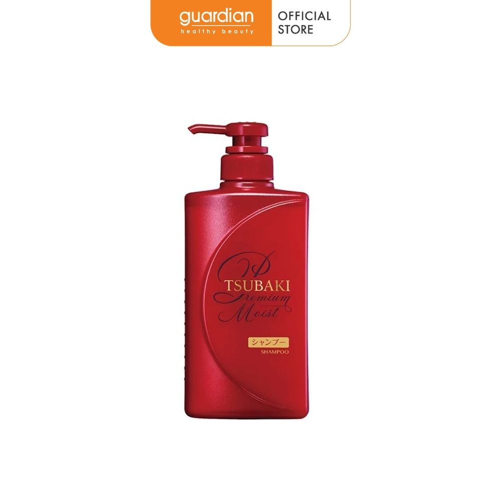Dầu Gội Premium Dưỡng Tóc Bóng Mượt Tsubaki 490Ml