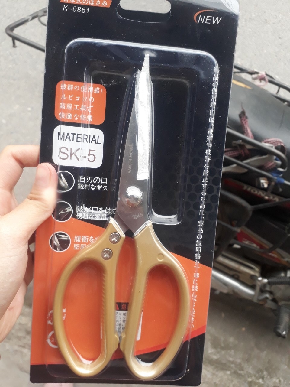 [ LOẠI TỐT BỀN ] - KÉO CẮT SIÊU BỀN - KÉO NHẬT SK5 - SURI STORE (TPHCM)