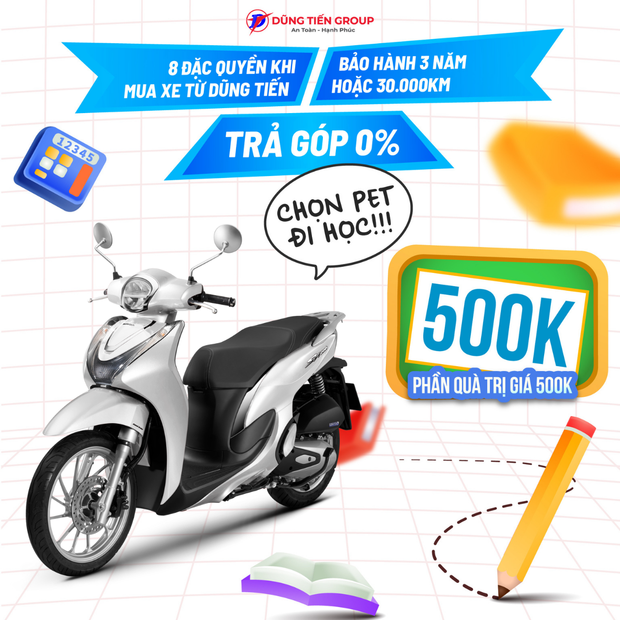 Xe Máy Honda SH Mode 125cc Phiên Bản Tiêu Chuẩn 2024