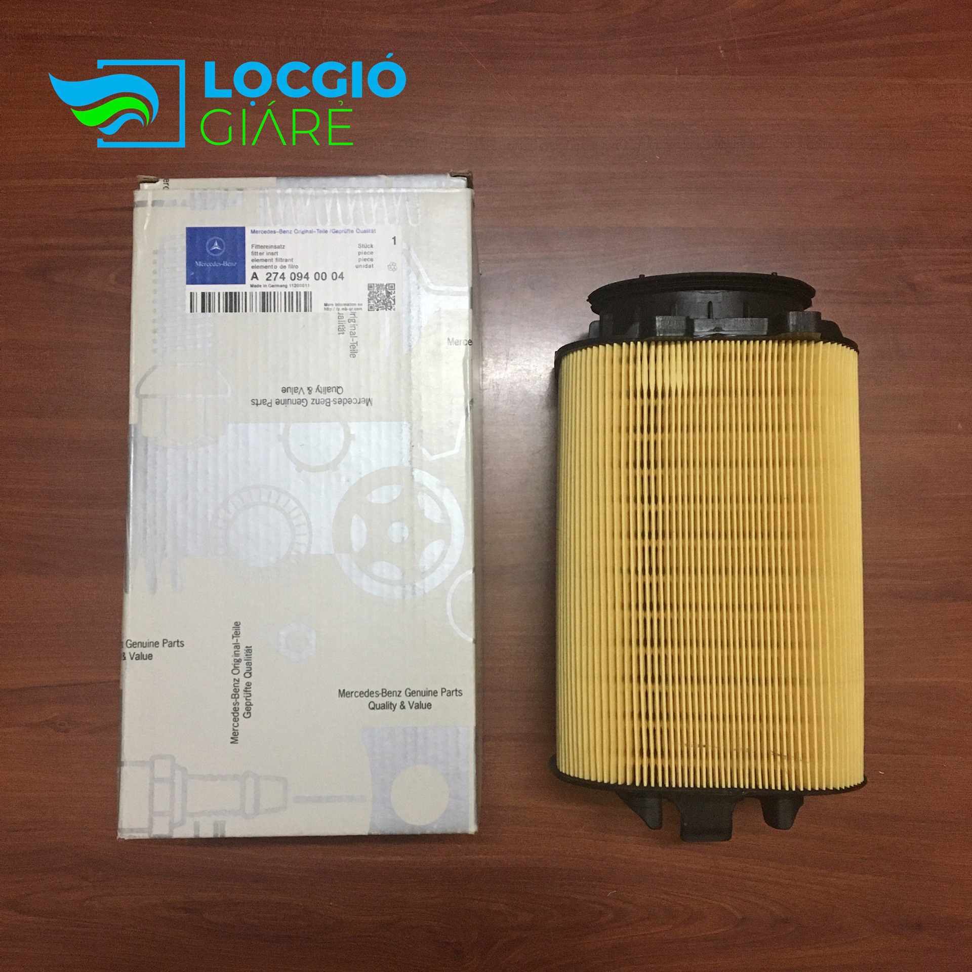 LỌC GIÓ ĐỘNG CƠ INFINITY Q50, MERCEDES (1.6 C160 C180), 2.0 C250 GLC250 GLC300, E250 2.0 2009-16