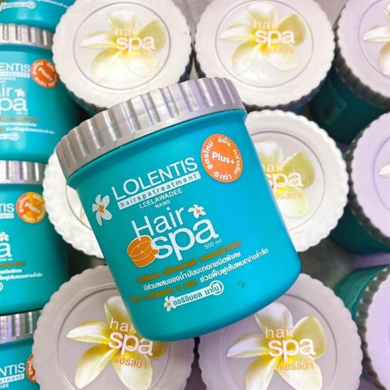 [ 500ML HCM] KEM Ủ TÓC LOLENTIS HAIR &SPA THÁI LAN MÙI THƠM DỄ CHỊU