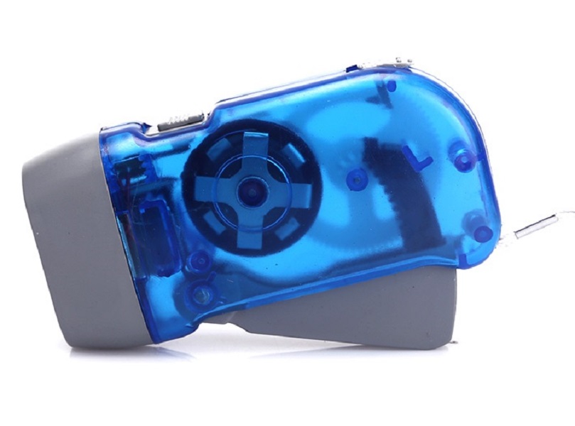 Đèn pin mini sạc cơ tay bóp