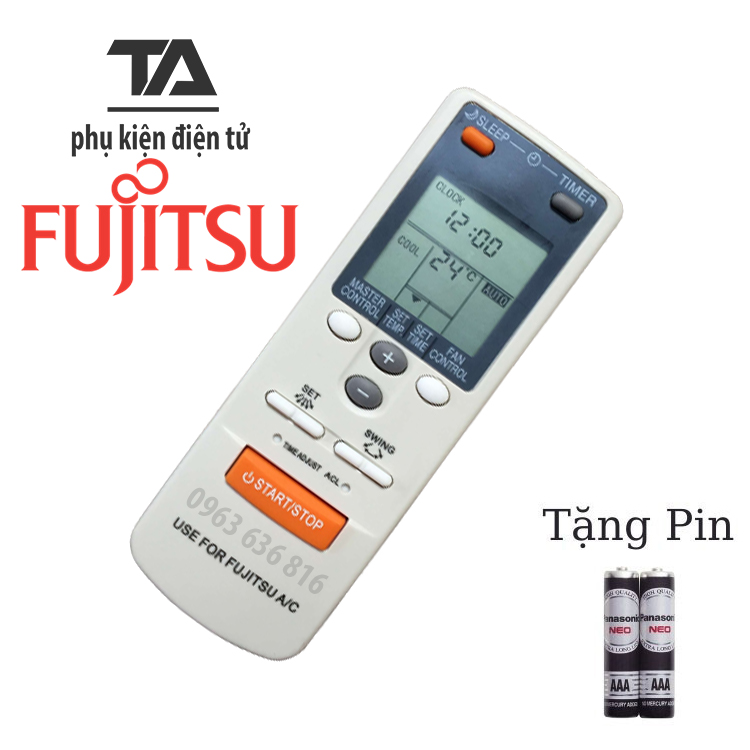 Remote Điều khiển điều hòa Fujitsu - dòng ASAA ASAG