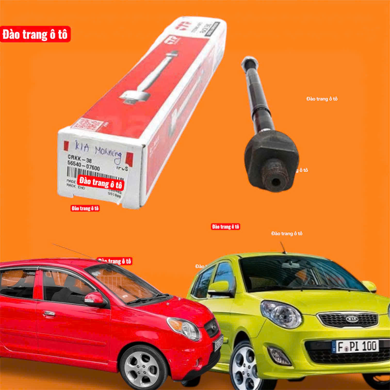 Rô tuyn lái trong cho xe kia morning picanto 2008 đến 2011 hệ thống đánh lái xe con CRKK38