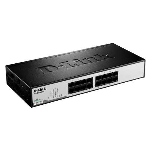 Bộ chia mạng 16 port d-link des 1016d 16‑port fast ethernet
