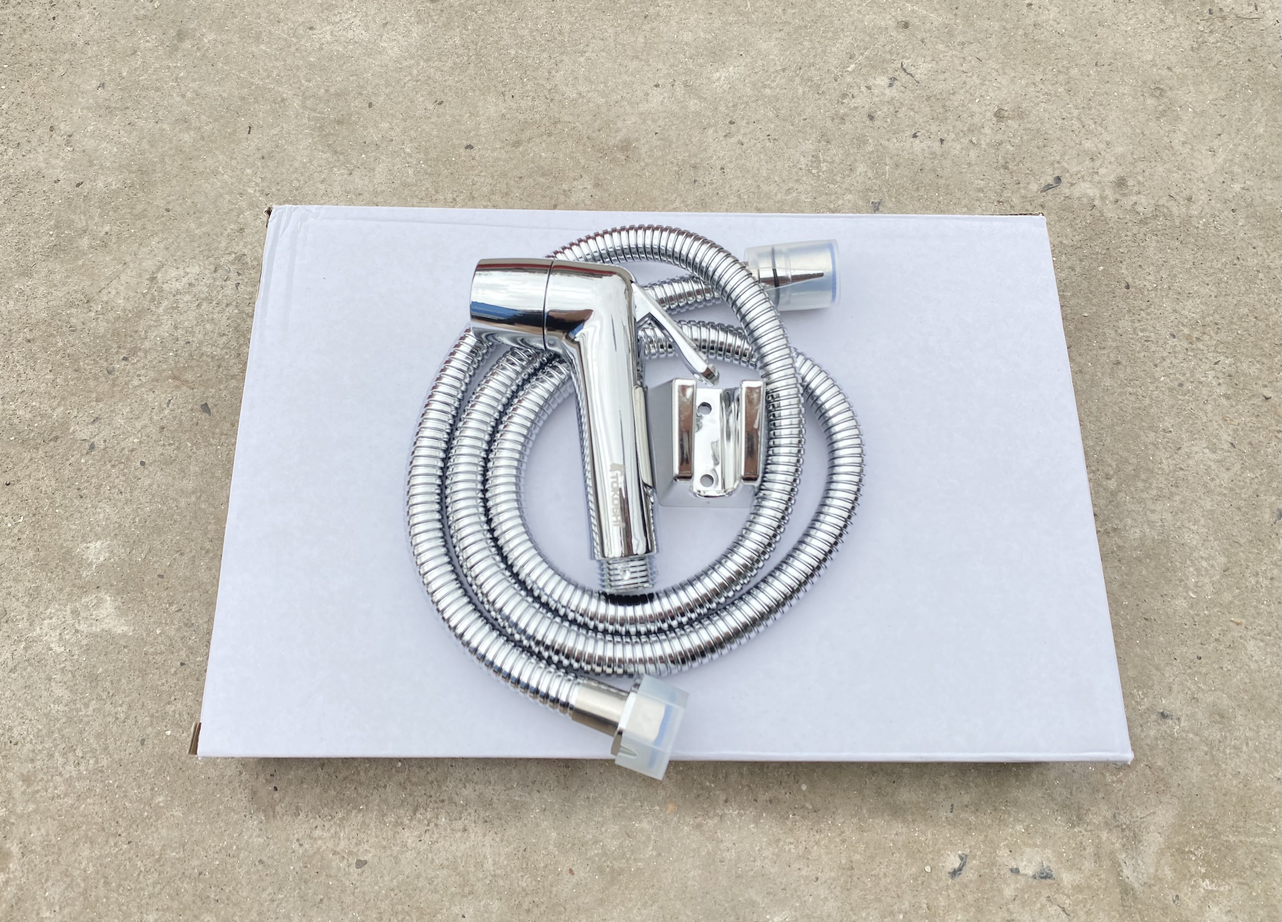 Bộ Vòi Xịt Vệ Sinh Inox TOKOSHI - Vòi Xịt Bồn Cầu Inox 304 Cao Cấp - X803