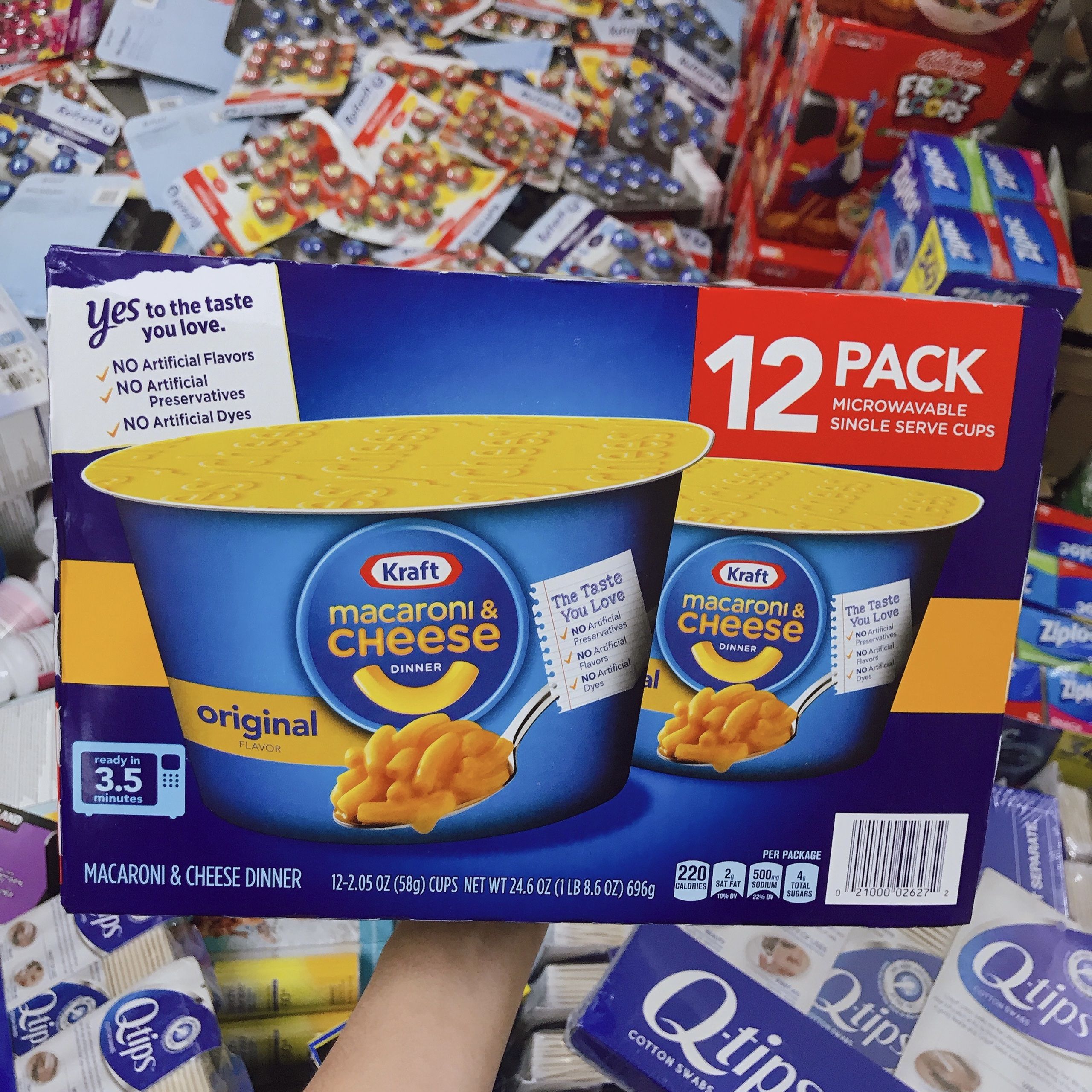 Nui phô mai kraft macaroni cheese diner 3 phút rưỡi