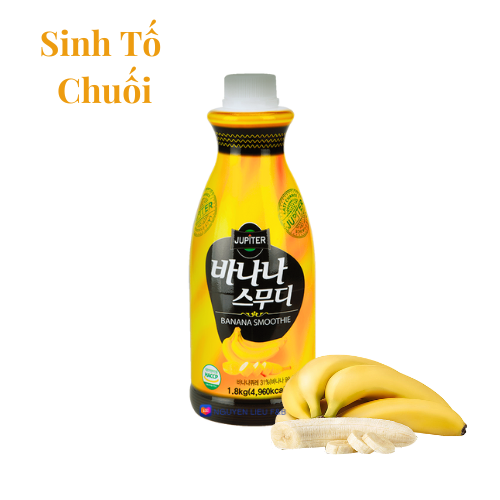 Sinh Tố Chuối Jupiter Smoothie Banana 1,8kg