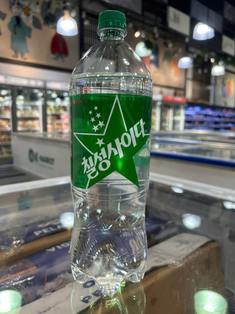 Nước soda CHILSUNG CIDER hàn quốc - 칠성 사이다