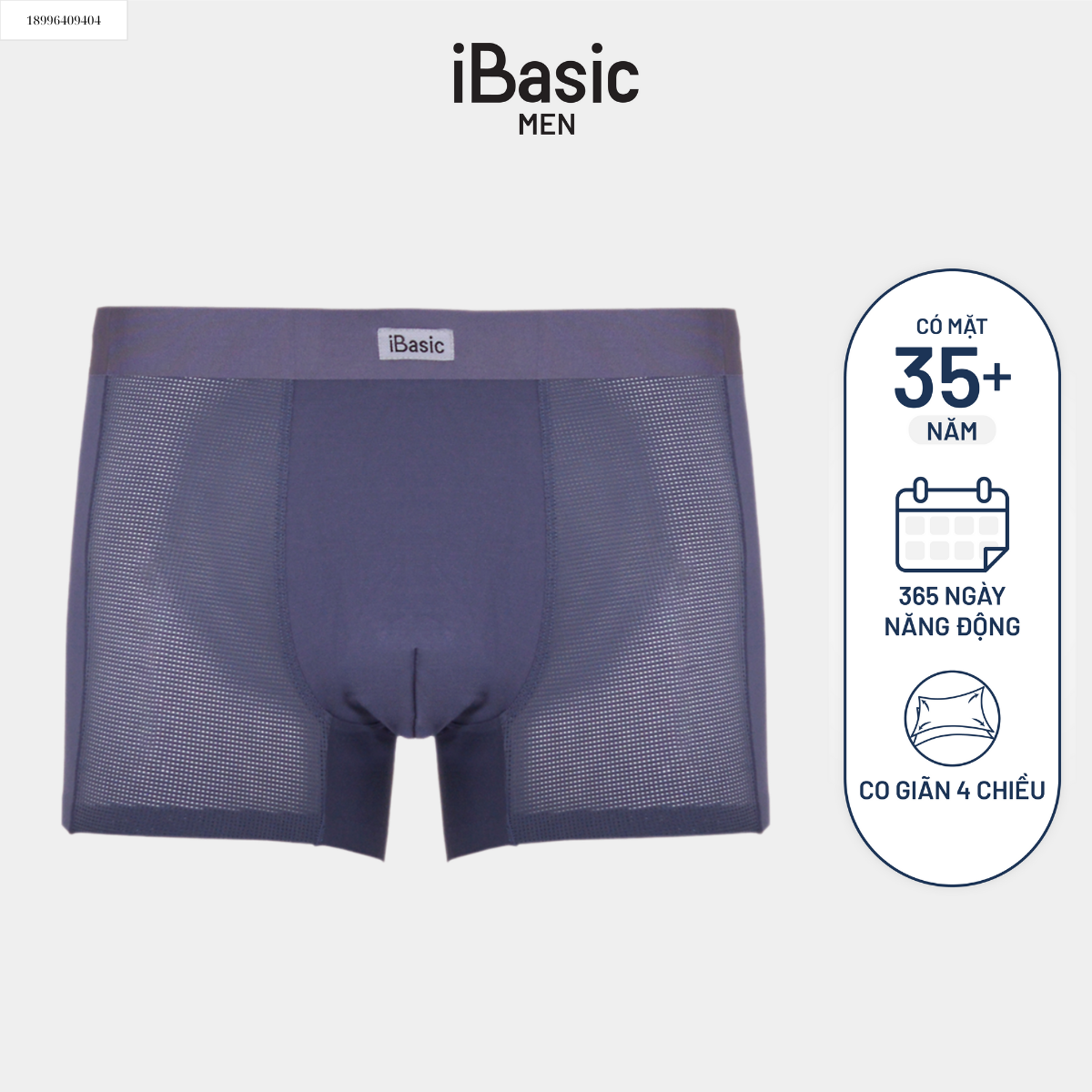 Quần lót nam iBasic boxer thoáng khí PANM116