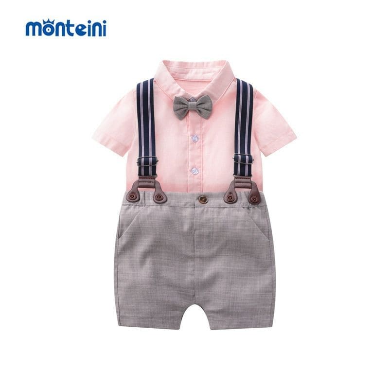 SÉT BODY ÁO LIỀN QUẦN CÔNG TỬ DÒNG CAO CẤP CHO BÉ TRAI( hàng Quảng Châu cho bé từ 4-18 tháng)