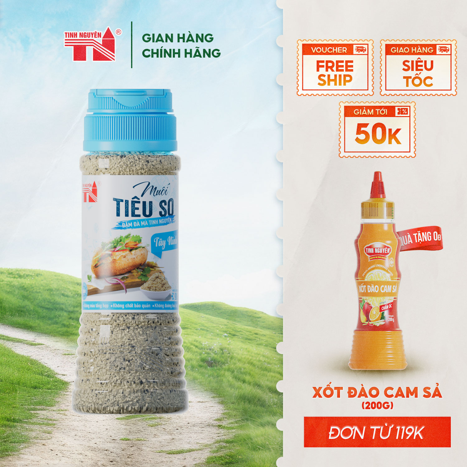 Muối Tiêu Sọ Tây Ninh Tinh Nguyên (90g)