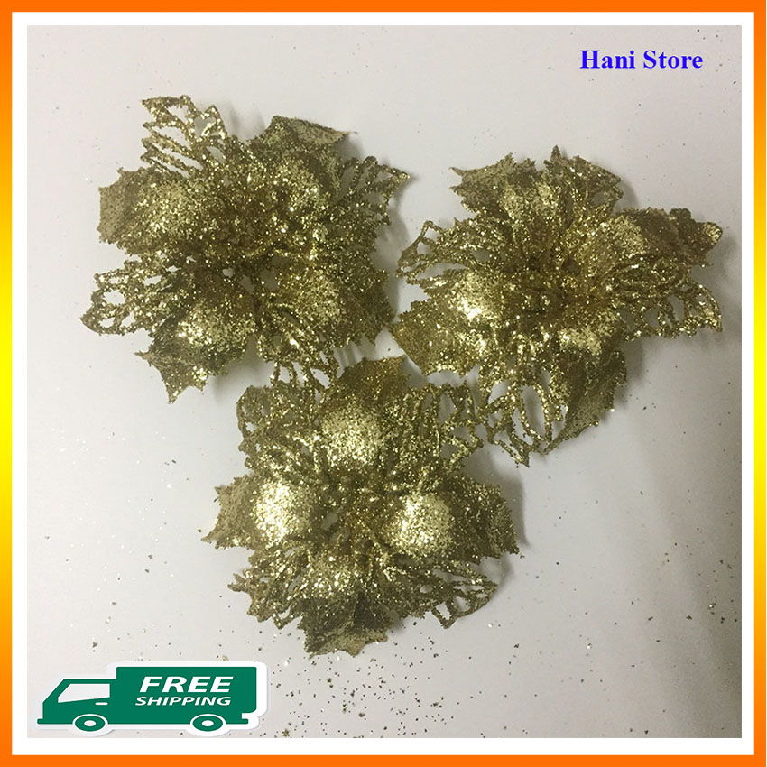 Hoa trạng nguyên kép bé PK22 HANI STORE trang trí oản thờ, oản tài lộc, tháp bánh