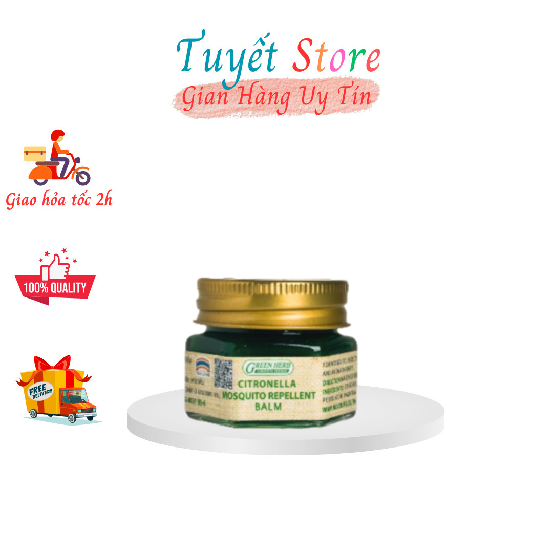 Green herb dầu cù là citronela chống muỗi 20gr