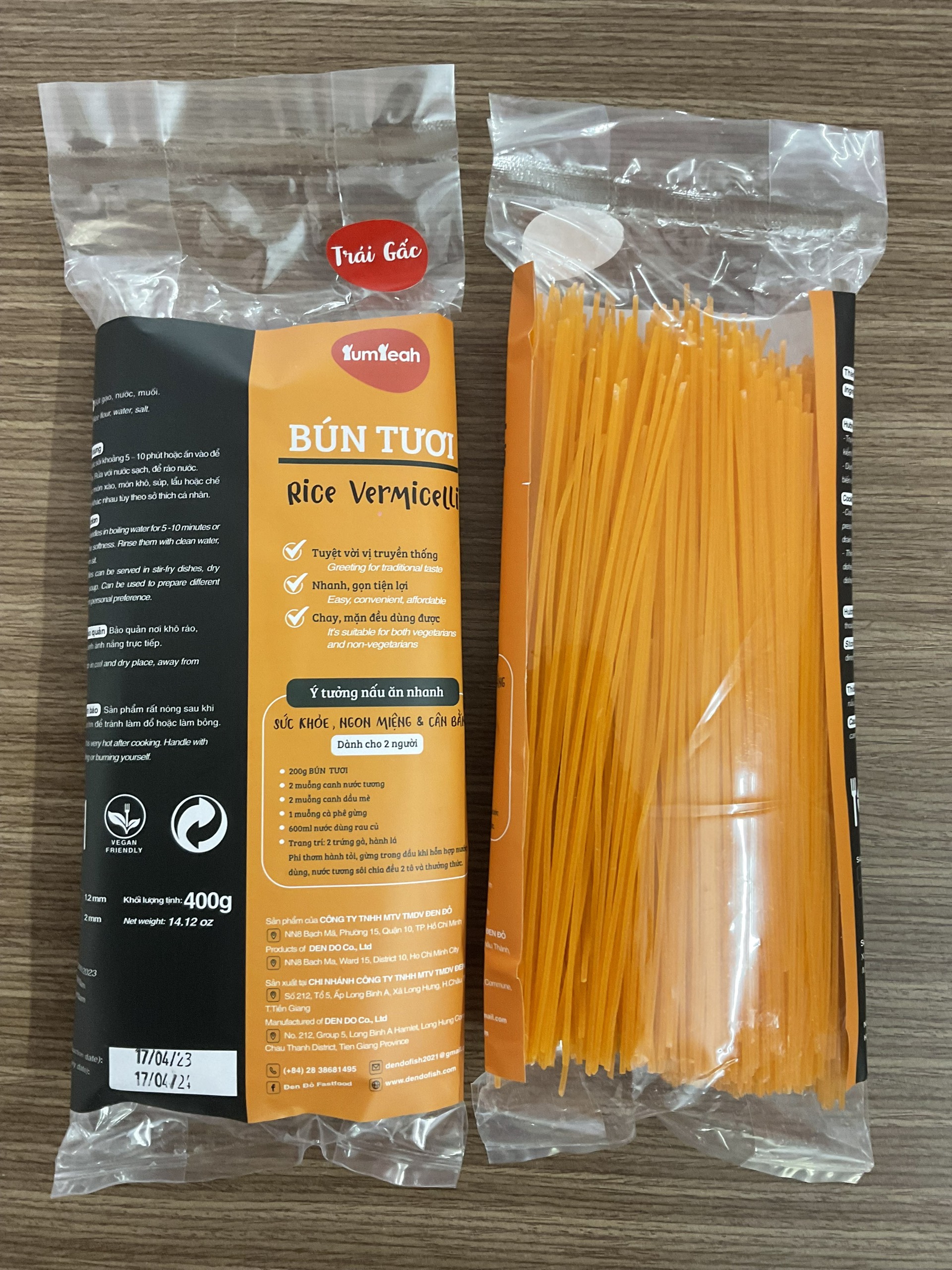 BÚN SỢI GẤC 400g